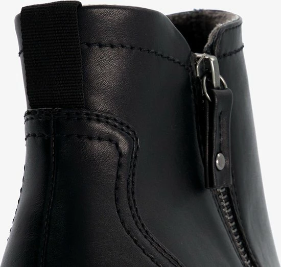 Jana Dames Enkellaarsjes - Zwart - Maat 39 - Uitneembare Zool 9 Jana Dames Enkellaarsjes - Zwart - Maat 39 - Uitneembare Zool - Afbeelding 7