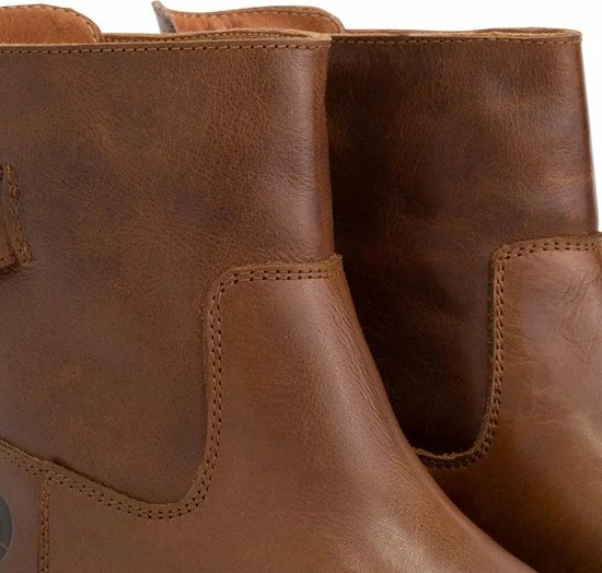 Travelin' Vadfoss Dames Enkellaarzen - Wol Gevoerde Boots - Cognac Leer - Maat 42 4 Travelin' Vadfoss Dames Enkellaarzen - Wol Gevoerde Boots - Cognac Leer - Maat 42 - Afbeelding 2