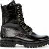 Gabor Veterboot 92.725.97 Zwart Lak Wijdte H -Dames-schoenen Winkel 550x525 8