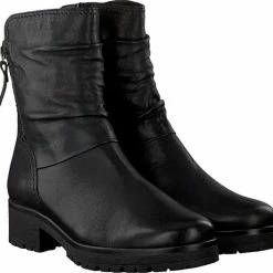 Gabor 092 Enkellaarsjes - Enkelboots Met Rits - Dames - Zwart - Maat 38 -Dames-schoenen Winkel 550x527 7