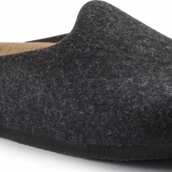 Birkenstock Amsterdam Anthracite Narrow VEG Felt Wooly Home Unisex Pantoffels - Antraciet - Maat 39 -Dames-schoenen Winkel 550x528 4