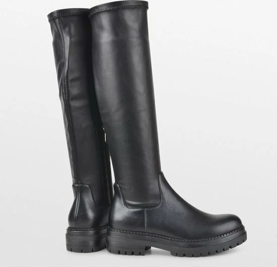 POSH By Poelman CYBELE Dames Lange Hoge Laarzen - Zwart - Maat 41 10 POSH By Poelman CYBELE Dames Lange Hoge Laarzen - Zwart - Maat 41 - Afbeelding 8