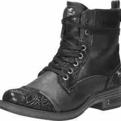 Mustang Dames Veterboot - Zwart - Maat 41 22 Mustang Dames Veterboot - Zwart - Maat 41 -Dames-schoenen Winkel 550x531 1