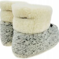 Oncedoce Wollen Sloffen - Winter Pantoffels 100% ECHT Lamswol En Leer - MAAT 39 - Leren Zooltjes – Veters - Handgemaakte Slofjes - Kleur Gemêleerd Grijs-Crème 11 Oncedoce Wollen Sloffen - Winter Pantoffels 100% ECHT Lamswol En Leer - MAAT 39 - Leren Zooltjes – Veters - Handgemaakte Slofjes - Kleur Gemêleerd Grijs-Crème -Dames-schoenen Winkel 550x531 3