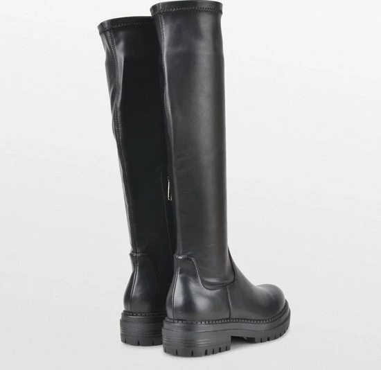 POSH By Poelman CYBELE Dames Lange Hoge Laarzen - Zwart - Maat 41 8 POSH By Poelman CYBELE Dames Lange Hoge Laarzen - Zwart - Maat 41 - Afbeelding 6