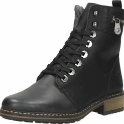 Rieker Veterboots Zwart Synthetisch 172209 - Dames - Maat 41 37 Rieker Veterboots Zwart Synthetisch 172209 - Dames - Maat 41 -Dames-schoenen Winkel 550x539 3