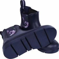 Marineblauwe, Modieuze En Comfortabele Enkel-regenlaarzen Voor Dames Met Bloemen - STELLA Lemigo / 39 10 Marineblauwe, Modieuze En Comfortabele Enkel-regenlaarzen Voor Dames Met Bloemen - STELLA Lemigo / 39 -Dames-schoenen Winkel 550x542 4