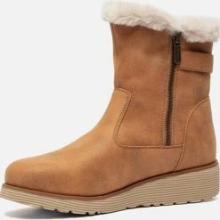 Skechers Keepsakes Wedge-Comfy Winter Dames Laarzen - Chestnut - Maat 38 31 Skechers Keepsakes Wedge-Comfy Winter Dames Laarzen - Chestnut - Maat 38 -Dames-schoenen Winkel 550x543 4