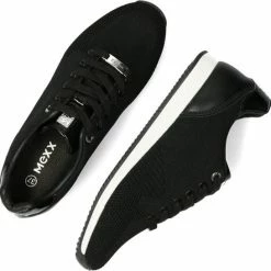 Mexx Sneaker Cato Zwart Met Witte Zool - Dames - Maat 39 28 Mexx Sneaker Cato Zwart Met Witte Zool - Dames - Maat 39 -Dames-schoenen Winkel 550x546 8