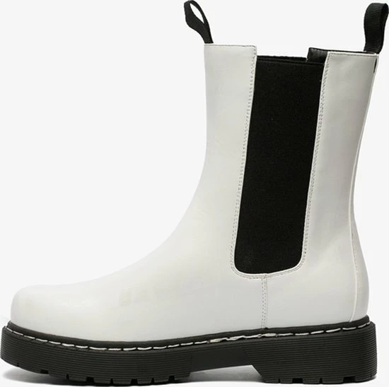 Blue Box Dames Chelsea Boots - Wit - Maat 40 5 Blue Box Dames Chelsea Boots - Wit - Maat 40 - Afbeelding 3