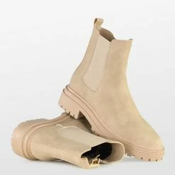 POSH By Poelman LOT Dames Chelsea Laarzen - Beige - Maat 38 -Dames-schoenen Winkel 550x549 26