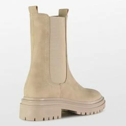 POSH By Poelman LITA Dames Chelsea Laarzen - Beige - Maat 38 -Dames-schoenen Winkel 550x549 3