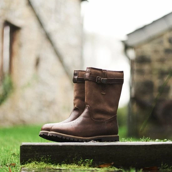 Travelin' Finland Dames - Wolgevoerde Leren Outdoorlaars - Waterdicht Laarzen - Donkerbuin Leer - Maat 41 10 Travelin' Finland Dames - Wolgevoerde Leren Outdoorlaars - Waterdicht Laarzen - Donkerbuin Leer - Maat 41 - Afbeelding 8