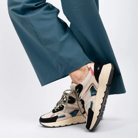 PS Poelman CIBEL Dames Sneakers - Zwart - Maat 40 6 PS Poelman CIBEL Dames Sneakers - Zwart - Maat 40 - Afbeelding 4