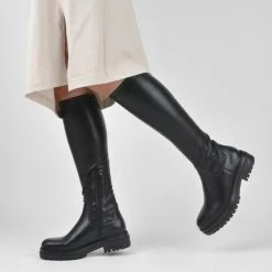 POSH By Poelman CYBELE Dames Lange Hoge Laarzen - Zwart - Maat 41 14 POSH By Poelman CYBELE Dames Lange Hoge Laarzen - Zwart - Maat 41 -Dames-schoenen Winkel 550x550 117