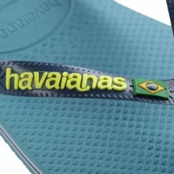 Havaianas Brasil Logo Unisex Slippers - Nautical Blue - Maat 41/42 33 Havaianas Brasil Logo Unisex Slippers - Nautical Blue - Maat 41/42 -Dames-schoenen Winkel 550x550 136