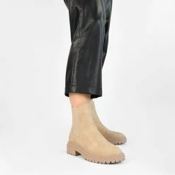 POSH By Poelman LOT Dames Chelsea Laarzen - Beige - Maat 41 -Dames-schoenen Winkel 550x550 193