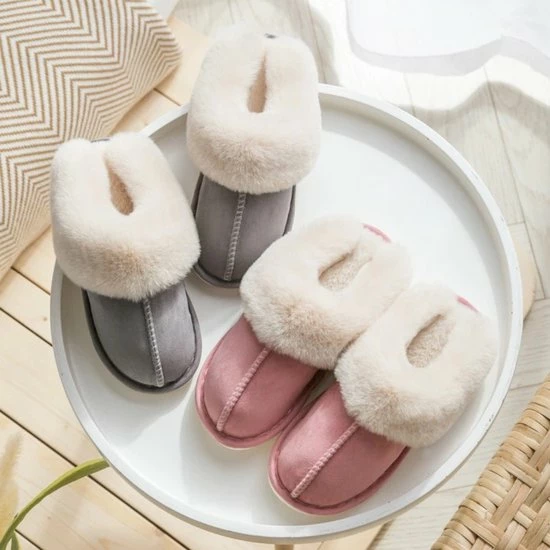 Heavency® Pantoffels Dames En Heren Fluffy Open Sloffen Met Pluche Voering Antislip Zool – Heavency ® - Rood - Maat 38/39 8 Heavency® Pantoffels Dames En Heren Fluffy Open Sloffen Met Pluche Voering Antislip Zool – Heavency ® - Rood - Maat 38/39 - Afbeelding 6