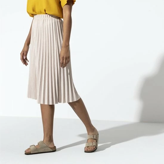 Birkenstock Arizona SFB VL Narrow Dames Slippers - Taupe - Maat 40 12 Birkenstock Arizona SFB VL Narrow Dames Slippers - Taupe - Maat 40 - Afbeelding 10