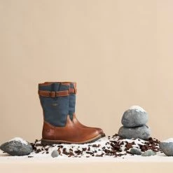 Travelin' Finland Dames - Wolgevoerde Leren Outdoorlaars - Waterdicht Laarzen - Blauw Leer - Maat 39 -Dames-schoenen Winkel 550x550 302