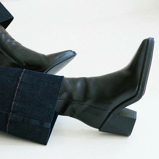 VIA VAI Kailee Faye Enkellaarsjes Dames - Zwart - Maat 40 8 VIA VAI Kailee Faye Enkellaarsjes Dames - Zwart - Maat 40 - Afbeelding 6