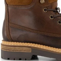 NoGRZ C.Ribart - Wol Gevoerde Halfhoge Damesschoen - Cognac Bruin Leer - Maat 38 21 NoGRZ C.Ribart - Wol Gevoerde Halfhoge Damesschoen - Cognac Bruin Leer - Maat 38 -Dames-schoenen Winkel 550x550 329