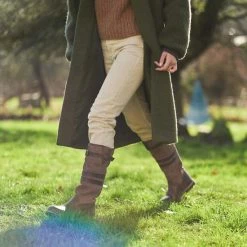 Travelin' Norway - Dames Wolgevoerde Outdoorlaars - Waterdicht En Ademend - Wandellaarzen - Bruin Leer - Maat 38 -Dames-schoenen Winkel 550x550 340