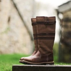 Travelin' Norway - Dames Wolgevoerde Outdoorlaars - Waterdicht En Ademend - Wandellaarzen - Bruin Leer - Maat 38 -Dames-schoenen Winkel 550x550 341