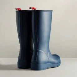 Hunter - Regenlaarzen Voor Dames - Original Play Boots Tall - Marineblauw - Maat 40-41EU -Dames-schoenen Winkel 550x550 355