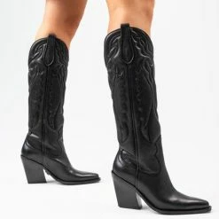 Bronx New-kole 14177 Cowboylaarzen - Western Laarzen - Dames - Zwart - Maat 38 21 Bronx New-kole 14177 Cowboylaarzen - Western Laarzen - Dames - Zwart - Maat 38 -Dames-schoenen Winkel 550x550 360