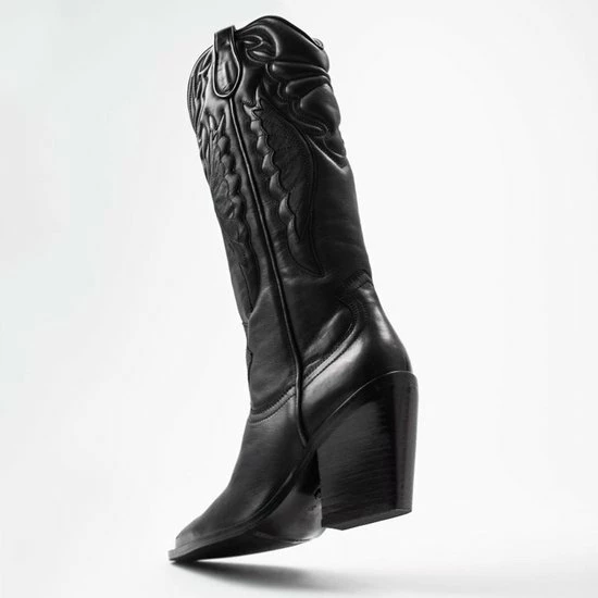 Bronx New-kole 14177 Cowboylaarzen - Western Laarzen - Dames - Zwart - Maat 38 11 Bronx New-kole 14177 Cowboylaarzen - Western Laarzen - Dames - Zwart - Maat 38 - Afbeelding 9