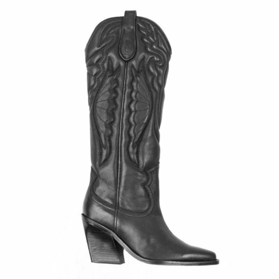 Bronx New-kole 14177 Cowboylaarzen - Western Laarzen - Dames - Zwart - Maat 38 12 Bronx New-kole 14177 Cowboylaarzen - Western Laarzen - Dames - Zwart - Maat 38 - Afbeelding 10