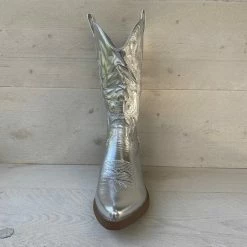 Weloveshoes SmileFavorites® Dames Cowboylaarzen Met Hak - Imitatieleer - Zilver - Maat 39 15 Weloveshoes SmileFavorites® Dames Cowboylaarzen Met Hak - Imitatieleer - Zilver - Maat 39 -Dames-schoenen Winkel 550x550 46