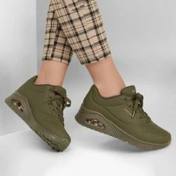 Skechers Uno Stand On Air Sneakers Groen - Maat 38 -Dames-schoenen Winkel 550x550 55