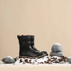 Travelin' Tallinn Dames Outdoorlaarzen - Waterdicht En Ademend - Wol Gevoerde Wandellaars - Zwart Leer - Maat 37 -Dames-schoenen Winkel 550x550 62