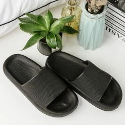 Geweo - Badslippers - EVA Slippers Heren Dames - Pillow Slides - Kerstmis - Kerstfeest - Christmas Gift - Unisex - Verdikte - Antislip - Lichtgewicht - Zwart - Maat 44/45 20 Geweo - Badslippers - EVA Slippers Heren Dames - Pillow Slides - Kerstmis - Kerstfeest - Christmas Gift - Unisex - Verdikte - Antislip - Lichtgewicht - Zwart - Maat 44/45 -Dames-schoenen Winkel 550x550 79