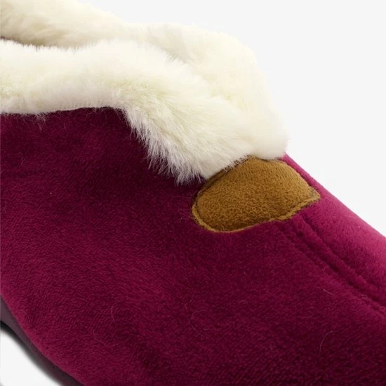 Hush Puppies Dames Pantoffels - Rood - Maat 38 - Sloffen 8 Hush Puppies Dames Pantoffels - Rood - Maat 38 - Sloffen - Afbeelding 6