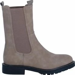 POSH By Poelman LEA Dames Chelsea Laarzen - Beige - Maat 37 -Dames-schoenen Winkel 550x552 4