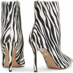 Kazar Dameslaarzen In Zwart En Wit -Dames-schoenen Winkel 550x553 7