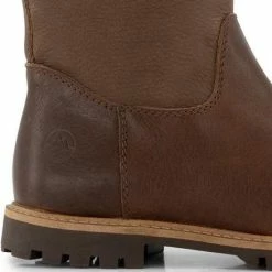 Travelin' Norway - Dames Wolgevoerde Outdoorlaars - Waterdicht En Ademend - Wandellaarzen - Bruin Leer - Maat 38 -Dames-schoenen Winkel 550x562 4