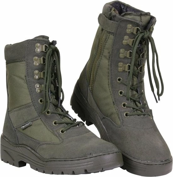 Fostex Sniper Boots Side-Zip Groen 4 Fostex Sniper Boots Side-Zip Groen - Afbeelding 2