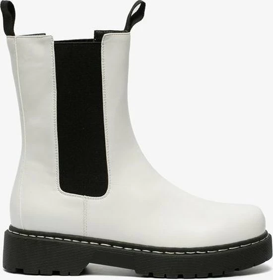 Blue Box Dames Chelsea Boots - Wit - Maat 40 9 Blue Box Dames Chelsea Boots - Wit - Maat 40 - Afbeelding 7