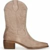 PS Poelman BABS Dames Western Laarzen - Beige - Maat 40 -Dames-schoenen Winkel 550x567 1