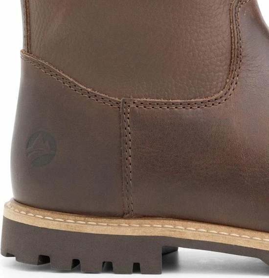 Travelin' Danmark Dames Outdoorlaarzen - Gevoerde Waterdichte Wandellaars - Donkerbruin Leer - Maat 39 10 Travelin' Danmark Dames Outdoorlaarzen - Gevoerde Waterdichte Wandellaars - Donkerbruin Leer - Maat 39 - Afbeelding 8