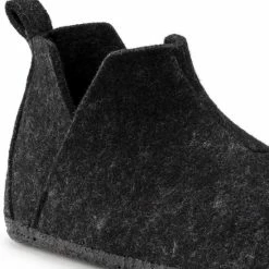 Birkenstock Sloffen - Maat 39 - Unisex - Antraciet -Dames-schoenen Winkel 550x573