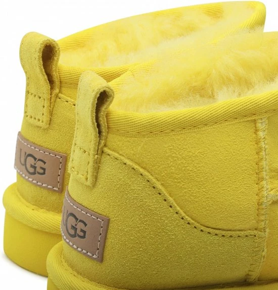 Ugg Classic Ultra Mini Laarzen Yellow- Dames Laarzen - 1116109-CAN - Maat 39 4 Ugg Classic Ultra Mini Laarzen Yellow- Dames Laarzen - 1116109-CAN - Maat 39 - Afbeelding 2