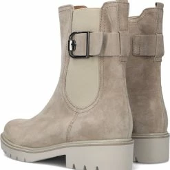 Gabor Chelsea Boots Grijs Suede - Dames - Maat 37.5 -Dames-schoenen Winkel 550x577 1