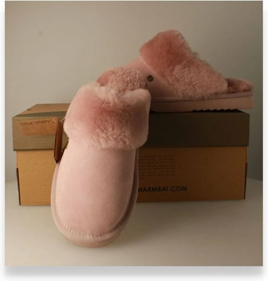 Warmbat Flurry Dames Sloffen - Mauve - Maat 40 20 Warmbat Flurry Dames Sloffen - Mauve - Maat 40 - Afbeelding 18