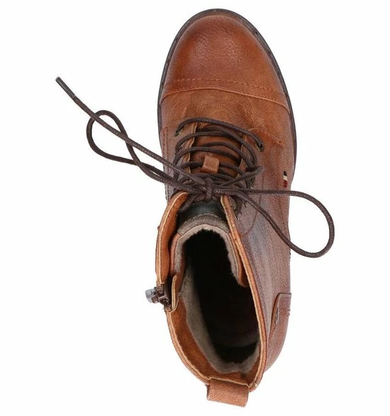 Mustang Cognac Enkellaarzen Dames 40 7 Mustang Cognac Enkellaarzen Dames 40 - Afbeelding 5