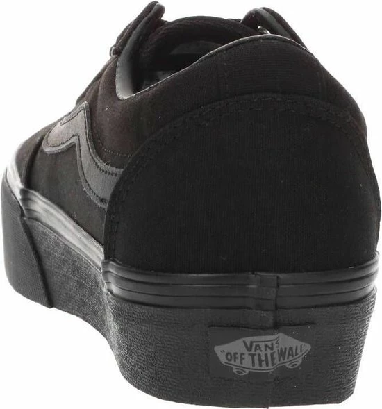 Vans Ward Platform Dames Sneakers - (Canvas) Black/Black - Maat 41 11 Vans Ward Platform Dames Sneakers - (Canvas) Black/Black - Maat 41 - Afbeelding 9